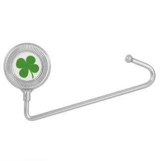 Irish Shamrock Handbag Hooks