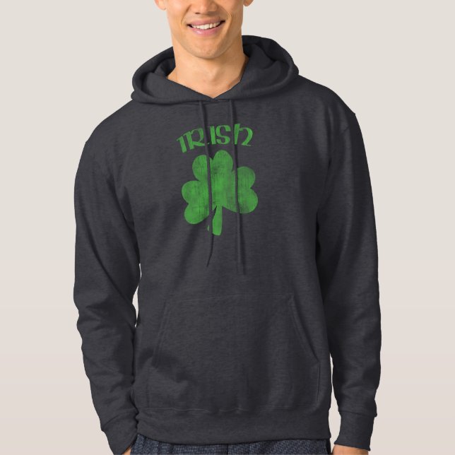 Irish Shamrock Hoodie (Front)