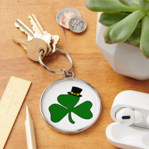 Irish Shamrock  Key Ring