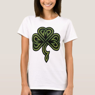Irish Shamrock Ladies T-Shirt