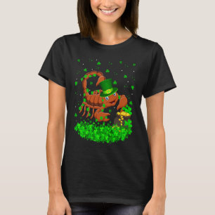 Irish Shamrock Leprechaun Scorpion St Patrick's Da T-Shirt