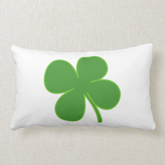 Irish Shamrock Lumbar Cushion