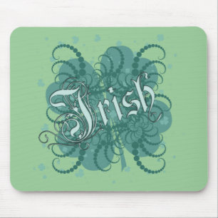 Irish Shamrock Mouse Mat