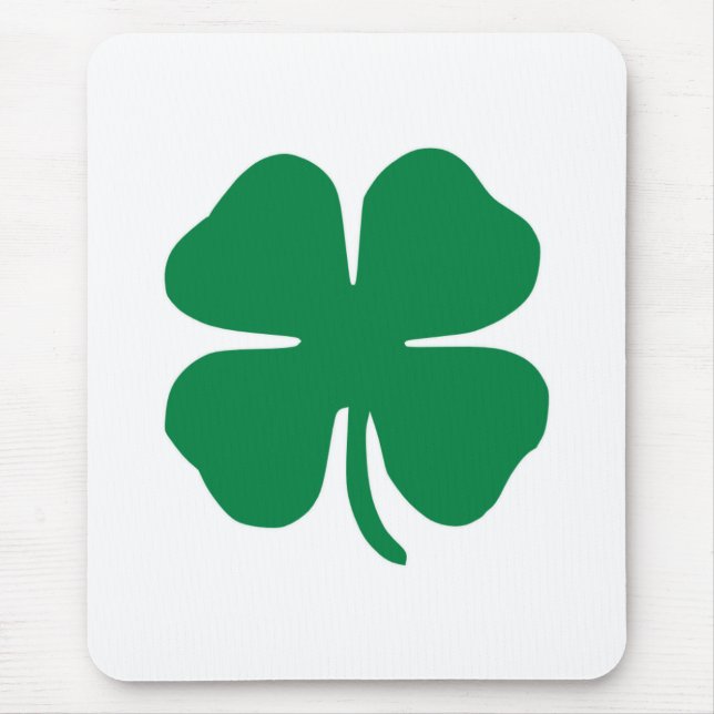 Irish Shamrock Mouse Mat (Front)