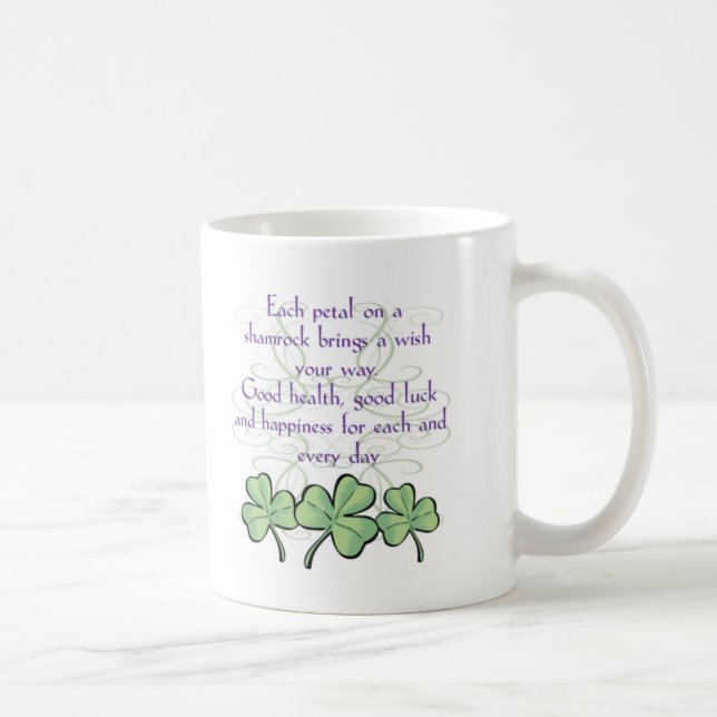 Irish Shamrock Mug (Right)