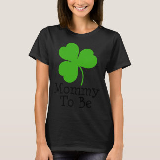Irish Shamrock Mummy To Be Pregnancy Tee