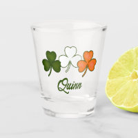 Irish Shamrock Personalised Name