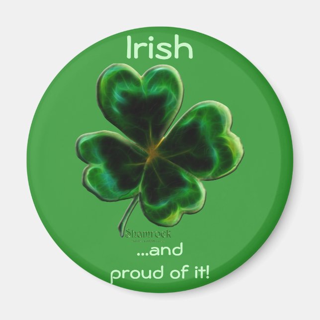 Irish Shamrock Series Magnet (Front)
