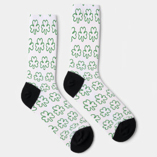 Irish Shamrock Socks