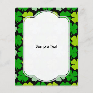 Irish Shamrock St. Patrick's Day Flyer