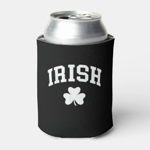 Irish Shamrock St Patricks Day Ireland Pride Irish Can Cooler