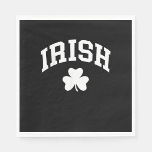 Irish Shamrock St Patricks Day Ireland Pride Irish Napkin