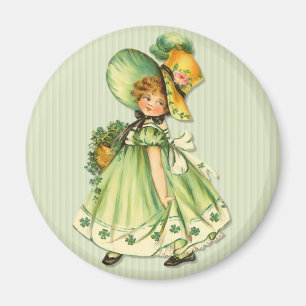 Irish Shamrock Stroll Magnet