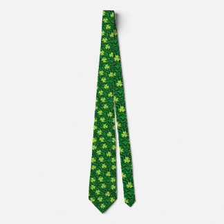 Irish Shamrock Themed Tie