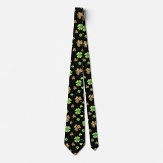 Irish Shamrock Themed Tie