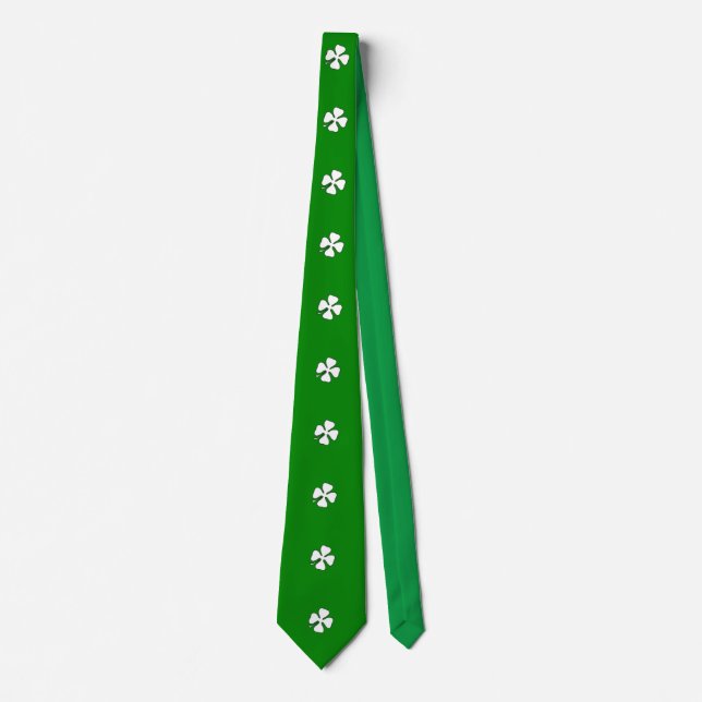 IRISH SHAMROCK TIE (Front)