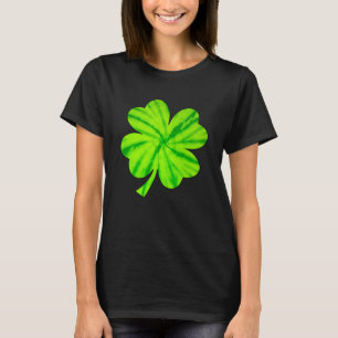 Irish Shamrock Tie Dye Happy St Patrick's Day Go L T-Shirt
