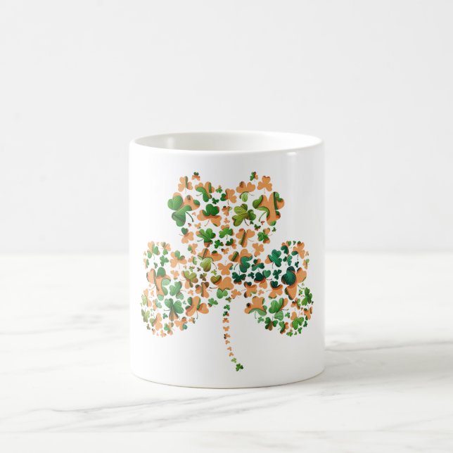 Irish Shamrocks Coffee Mug (Center)