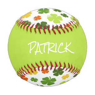 Irish Shamrocks NAME Sports St Patricks Day Baseball