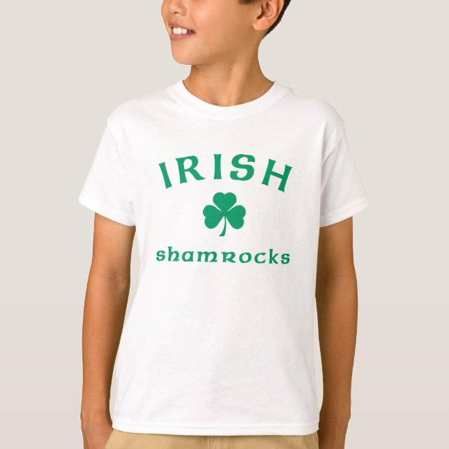 Irish Shamrocks T-Shirt (Front)