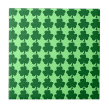 Irish Shamrocks Trivet/Tile