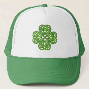Irish Shamrocks Trucker Hat