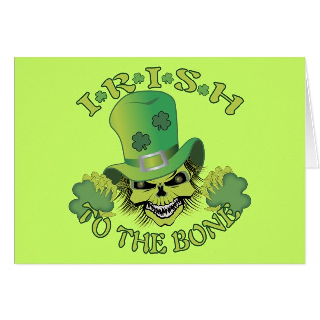 Irish Skull (Front Horizontal)