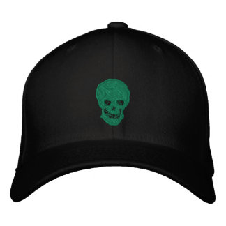 Irish Skull Embroidered Hat