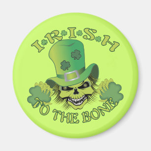 Irish Skull Magnet