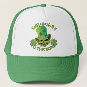 Irish Skull Trucker Hat
