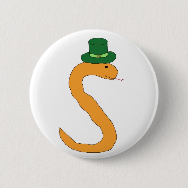 Irish Snake pin (Front)