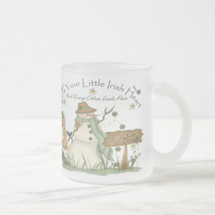 Irish Snowman Christmas Mug