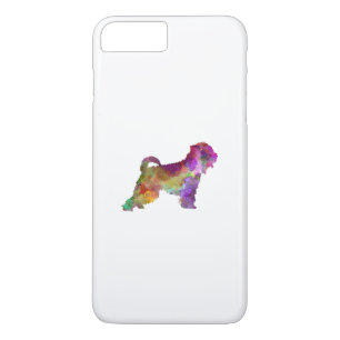 Irish Soft Coated Wheaten Terrier in watercolor.pn iPhone 8 Plus/7 Plus Case