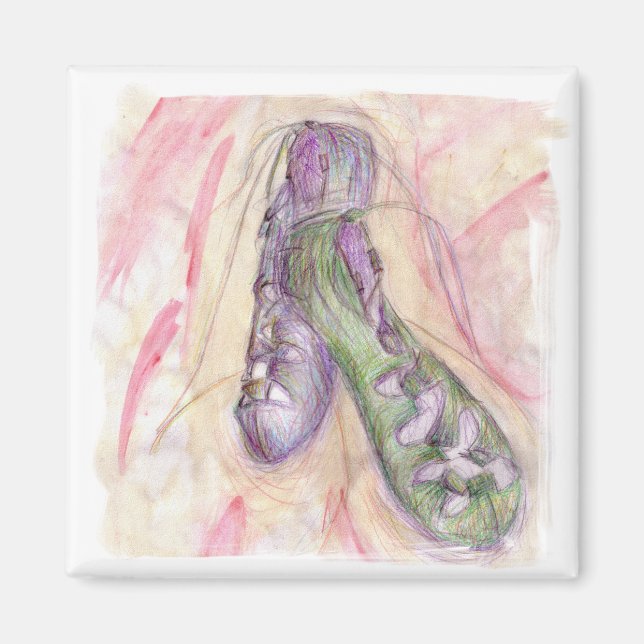 Irish Soft Shoes Magnet (Front)