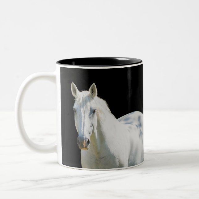 Irish Sport Horse - Jewel Two-Tone Coffee Mug (Left)