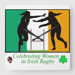 Irish Sport Images for Square Wall Clock