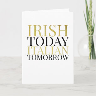 Irish St Patrick's Day Gift Friends Card