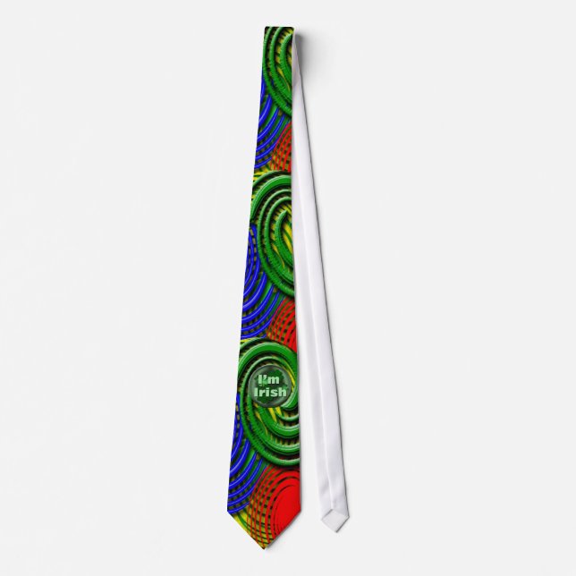 Irish St. Patrick's Day gifts Tie (Front)