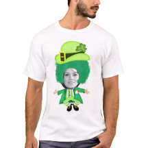 Irish St Patricks Day Jig, Photo Framed Head