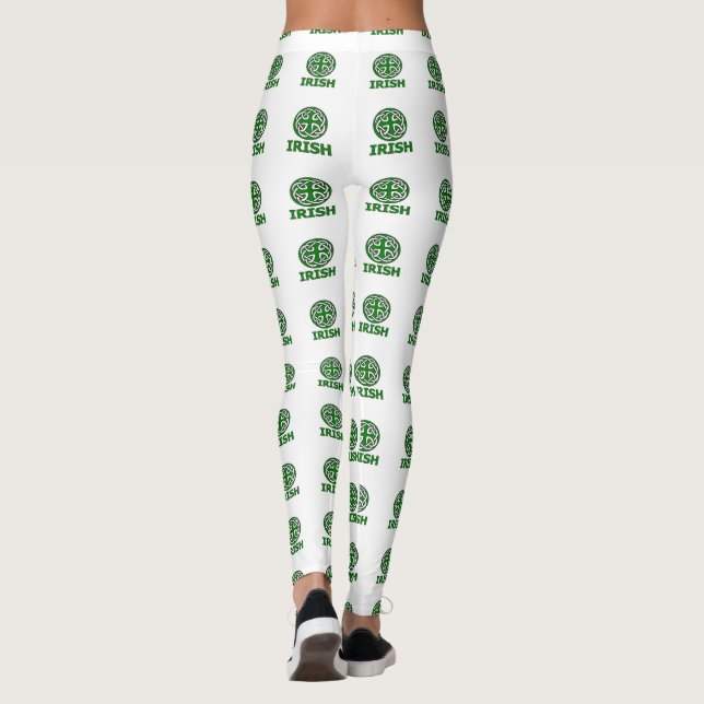 Irish st Patrick's day leggings (Back)
