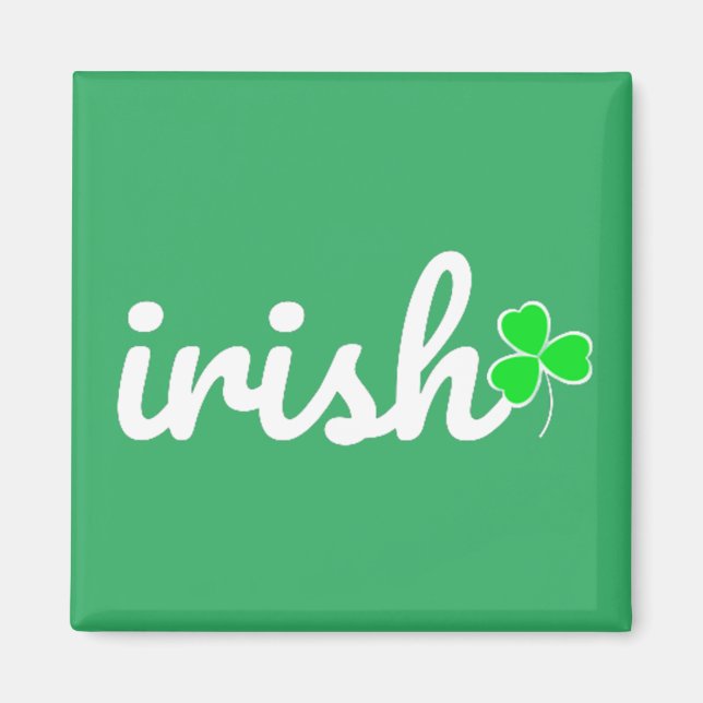 Irish St. Patrick's Day Magnet (Front)