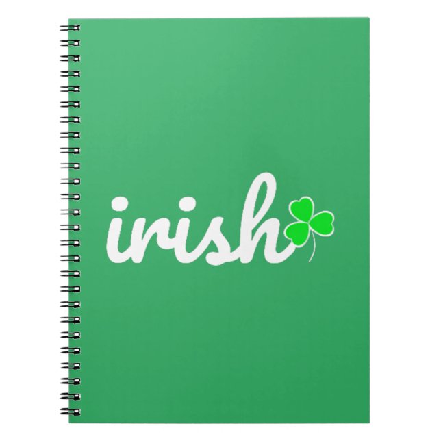 Irish St. Patrick's Day Notebook (Front)