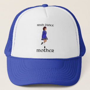 Irish Step Dance Mother - Blue Hard Shoe Trucker Hat