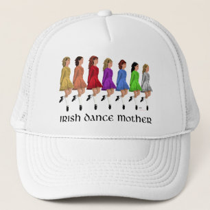 Irish Step Dance Mother - Rainbow Line Trucker Hat
