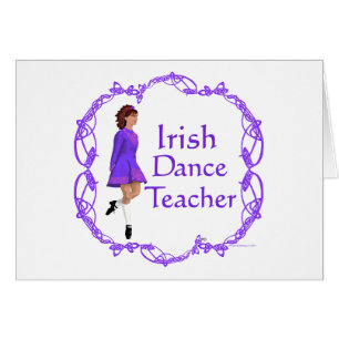 Irish Step Dance Teacher - Purple