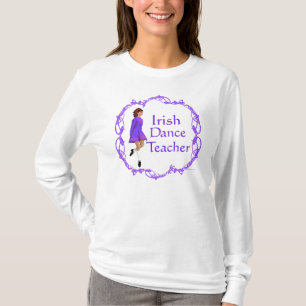 Irish Step Dance Teacher - Purple T-Shirt