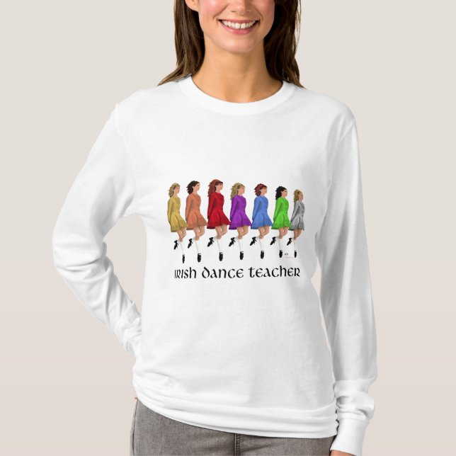 Irish Step Dance Teacher T-Shirt (Front)