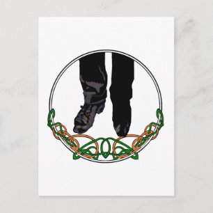 Irish Step Dancer - Male Postcard