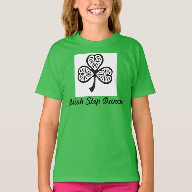 Irish Step Dancer t-shirt - youth M (Front)