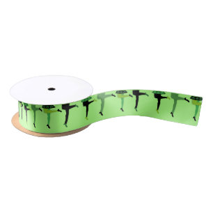 Irish Stepdancers' Legs Satin Ribbon